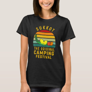 Sukkot, den ursprungliga campingfestivalen Sukkah T Shirt