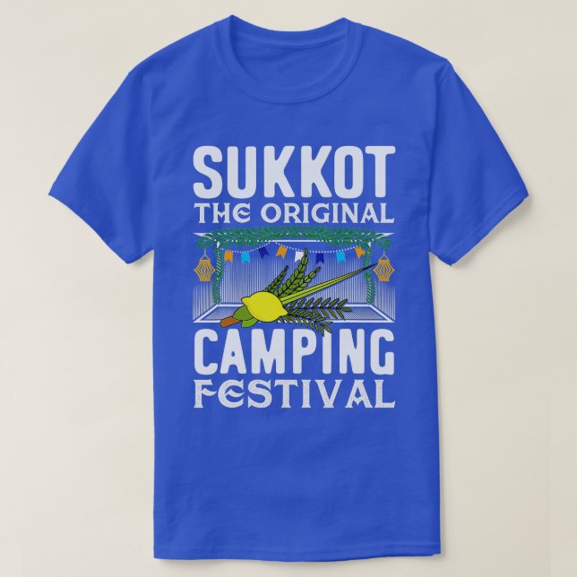 Sukkot, den ursprungliga kampanjfestivalen Sukkah  T Shirt (Design framsida)