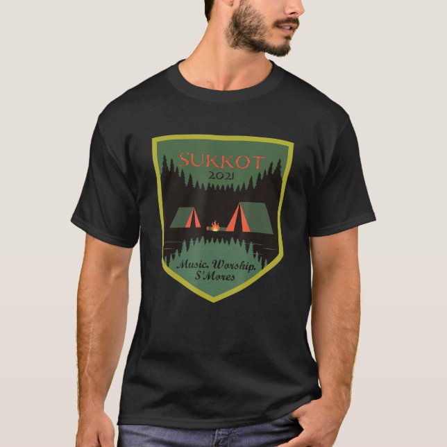 Sukkot Feast of Tabernacles 2021 Graphic T Shirt (Framsida)