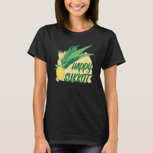 Sukkot Festival 4 Heliga Art Glad helg Chag T Shirt
