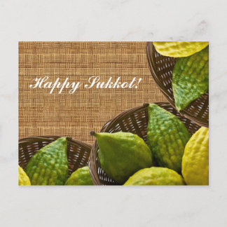 Sukkot fylld med lycka! vykort