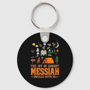 Sukkot Glädje Messias Bor Hos Oss Judisk Ho Nyckelring