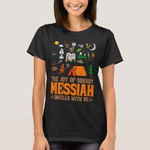 Sukkot Glädje Messias Bor Hos Oss Judisk Ho T Shirt
