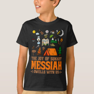 Sukkot Glädje Messias Bor Hos Oss Judisk Ho T Shirt