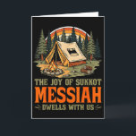Sukkot Glädje Messias Bor Hos Oss Judisk Jul Kort<br><div class="desc">Sukkot Glädje Messias Bor Hos Oss Judisk Högtid</div>