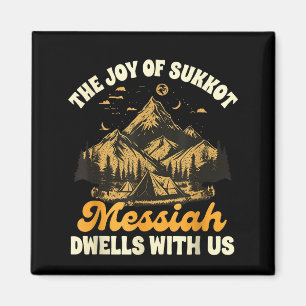 Sukkot judiska Joy Of Sukkot Messias Bor Hos Oss Magnet