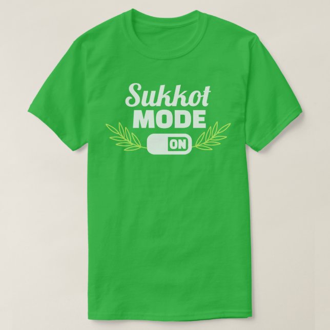 Sukkot-läge på t shirt (Design framsida)