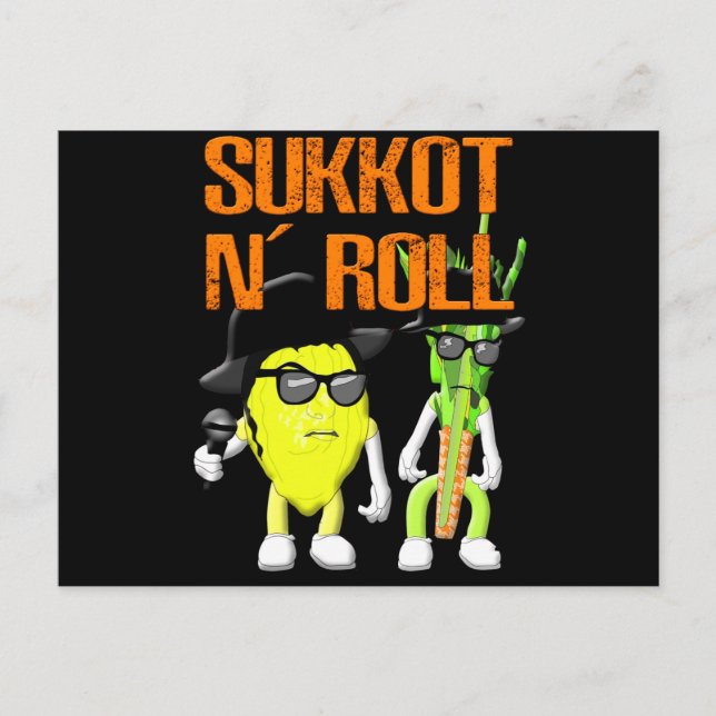 SUKKOT N ROLL 2 VYKORT (Framsida)