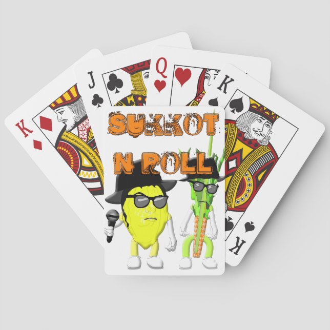 SUkkOT N ROLL Casinokort (Baksidan)