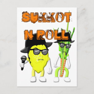 SUkkOT N ROLL Vykort