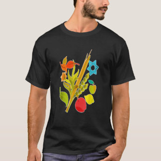 Sukkot T Shirt Feast of Tabernacles Jewish Helgdag