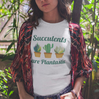 Sukkulor är plantastiska t shirt