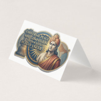 Sukti Budh & King Asoka Ancient Dhamma Art - Bammi Kort