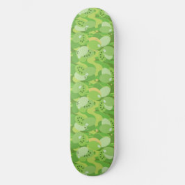 Sukulär Grönt Mini Skateboard Bräda 18,5 Cm