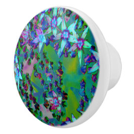 Sukulära seduumblommor i Aqua, Lila och Blue Knopp