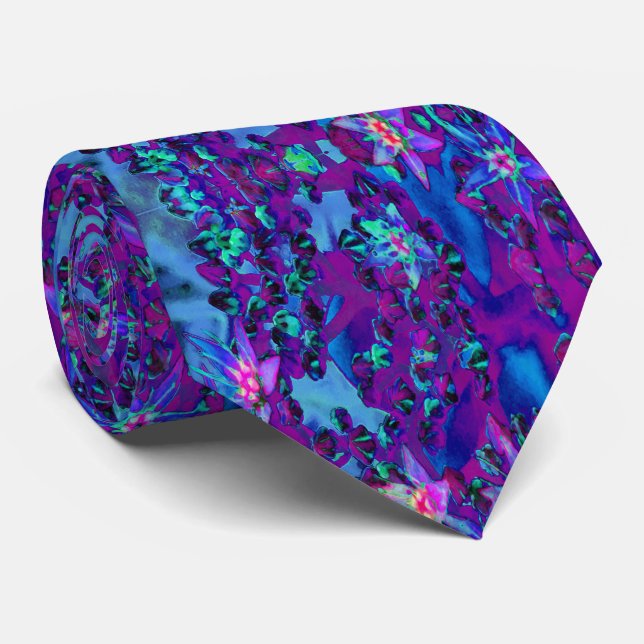 Sukulära seduumblommor i Teal, Magenta och Blue Slips (Rullad)