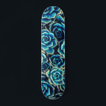 Sukulationer Mini Skateboard Bräda 18,5 Cm<br><div class="desc">Digitalt stiliserat fotografi av sydvästra sukulenta växter i kluster.</div>