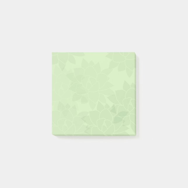 Sukulenter Post-It-lappar Post-it Block (Framsida)