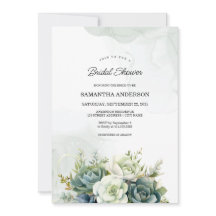 Sukulor, vit ros och Möhippa av grönt