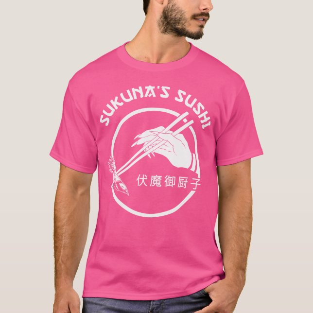 Sukuna Sushi Jujutsu T Shirt (Framsida)