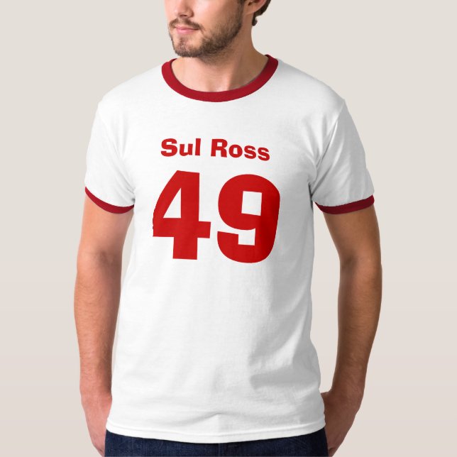 Sul Ross, 49 Tröja (Framsida)
