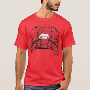 Sulcata Tortoise Animal Chef Funny Cooking Cook T Shirt