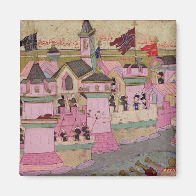 Suleyman i Wiens belägring Magnet (Framsidan)
