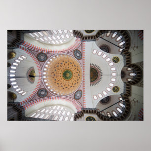 Suleymaniye Mosque i Istanbul Poster