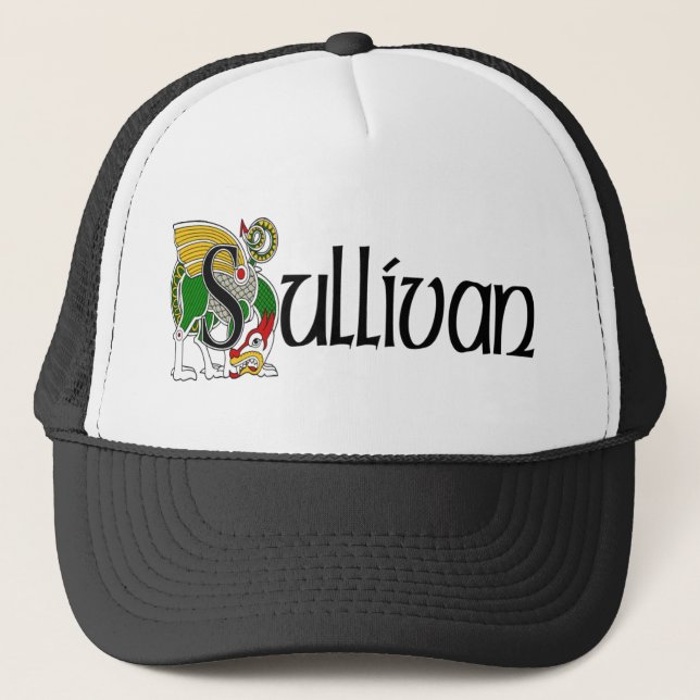 Sullivan Celtic drakelock Truckerkeps (Framsida)