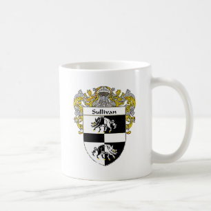 Sullivan-Coat-of-Arms-Mantled-300x300 Kaffemugg