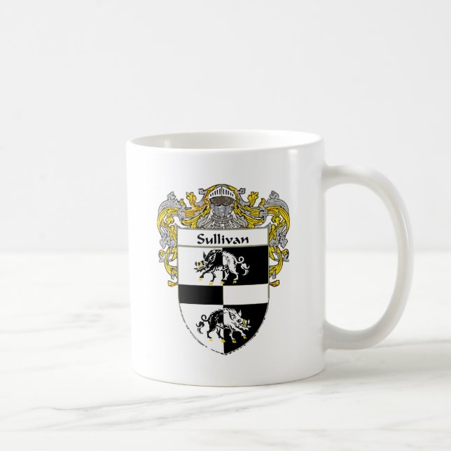 Sullivan-Coat-of-Arms-Mantled-300x300 Kaffemugg (Höger)