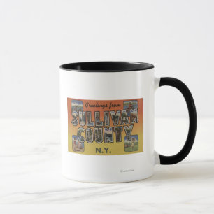 Sullivan County New York - stora brevplatser Mugg