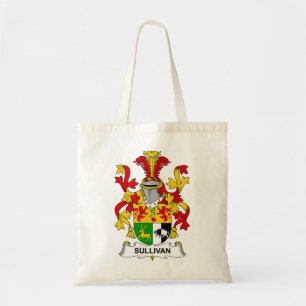 Sullivan Jackar Arm Family Crest Tygkasse