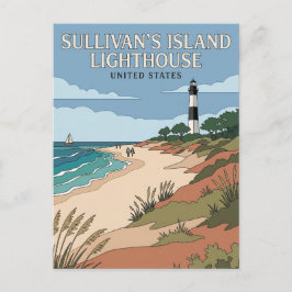 Sullivan's Island, Charleston, South Carolina, USA Vykort