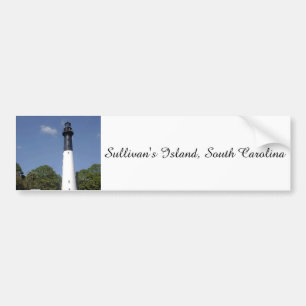 Sullivan's Island Fyrtorn Bildekal