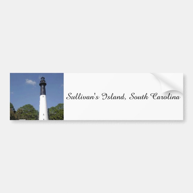Sullivan's Island Fyrtorn Bildekal (Framsidan)