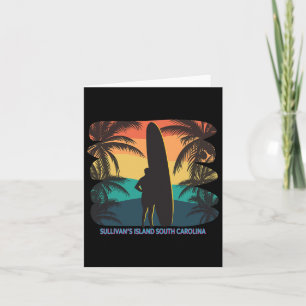 Sullivan's Island South Carolina Sc Palmtree Surfi Kort