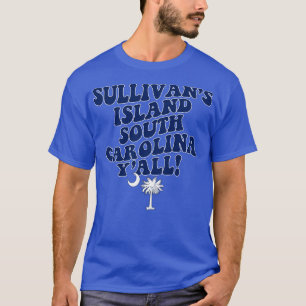 Sullivans Island South olina SC Flagga Cute Southe T Shirt