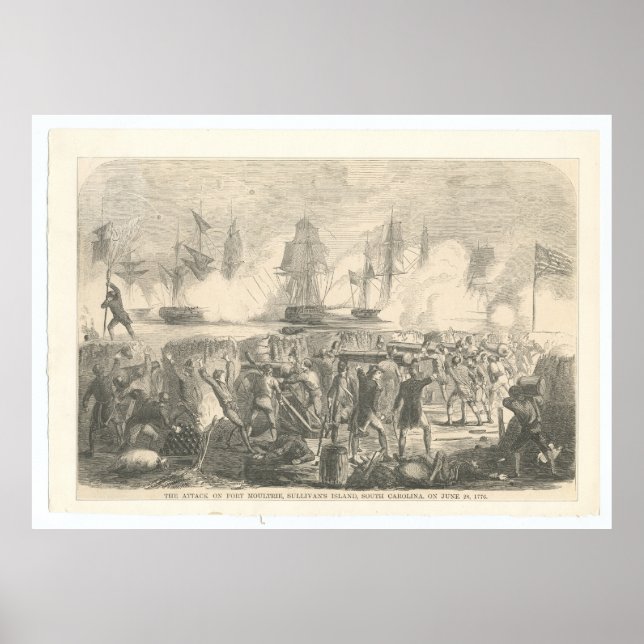 Sullivans ö, 1776 poster (Framsidan)
