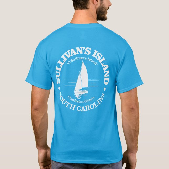 Sullivans ö (segelbåt) t shirt (Baksida)