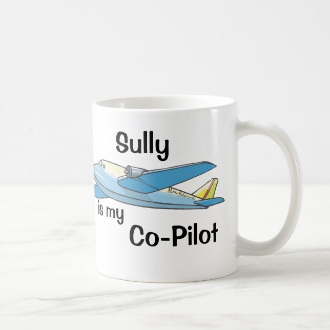 Sully är mitt Co-Pilot- Kaffemugg (Höger)