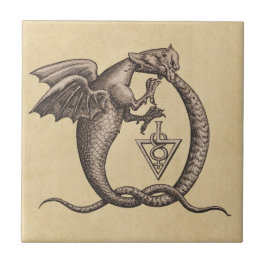 Sulphur och Mercury Kakelplatta