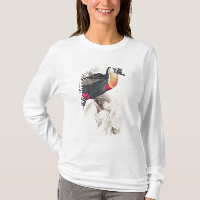 Sulphur och vit gick mot Toucan, det 19th T Shirt (Framsida)