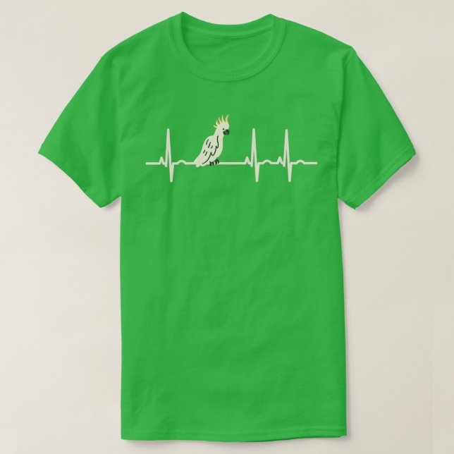 Sulphurcrested cockatoo t shirt (Design framsida)