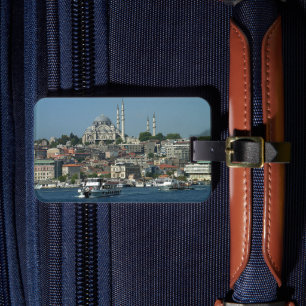 Sultan Ahmed & Istanbul panorama, Turkiet/helgdag Bagagebricka