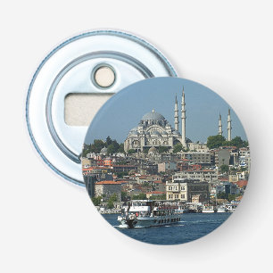 Sultan Ahmed & Istanbul panorama, Turkiet/party Flasköppnare