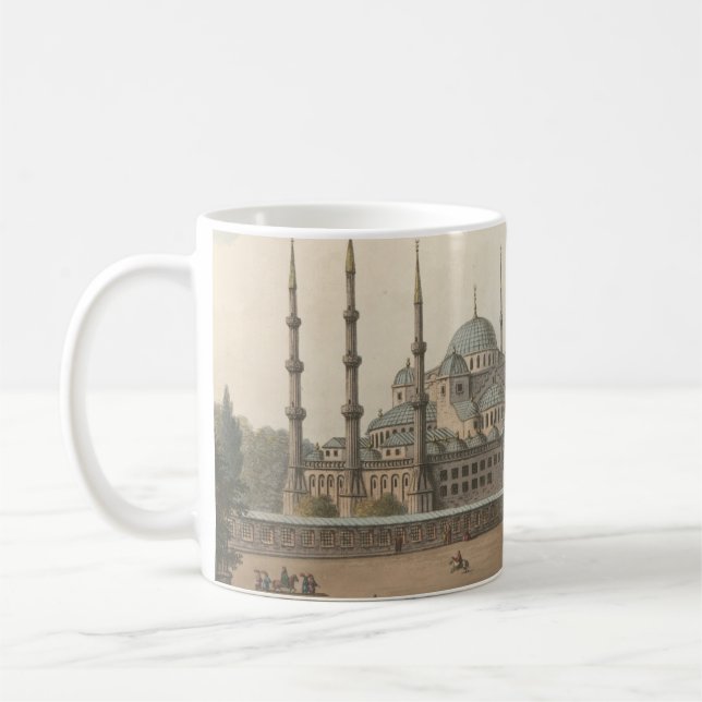 Sultan Ahmed, Istanbul, Turkiet Kaffemugg (Vänster)