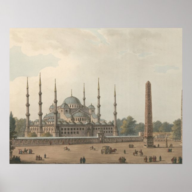 Sultan Ahmed, Istanbul, Turkiet Poster (Framsidan)