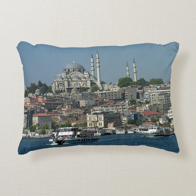 Sultan Ahmed Mosque, Istanbul (Pillow) Prydnadskudde (Framsidan)