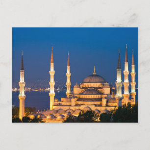 Sultan Ahmed Mosque under vykort